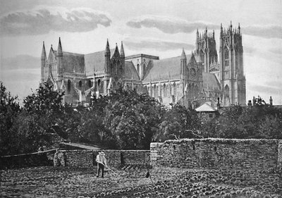 Beverley Minster, c1896 af Frith and Co