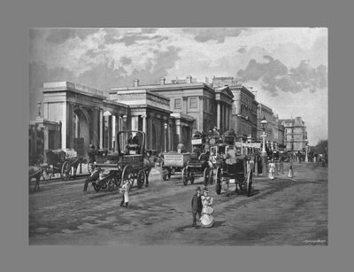 Hyde Park Corner, London, c1900 af Frith and Co