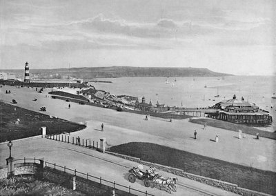 Plymouth Hoe, c1896 af Frith and Co