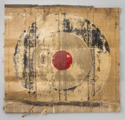 Fragment linned banner flyvemaskine F.K. 23 af Frits Koolhoven