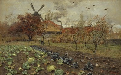 Udsigt over Amerikavej i København af Frits Thaulow