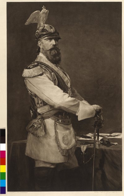 Tysk kejser og konge af Preussen Frederik III af Fritz Grotemeyer