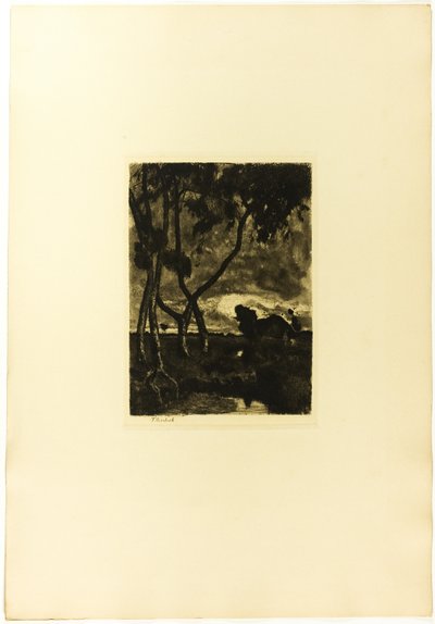 Ved Moor af Fritz Overbeck