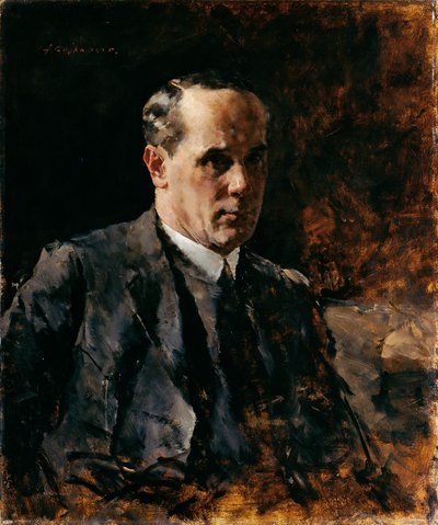 selvportræt af Fritz Rojka