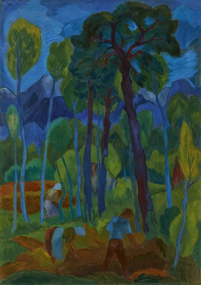 Moorlandschaft af Fritz Schaefler