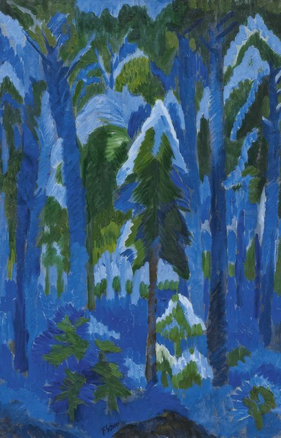 "Forest Image III" af Fritz Schaefler