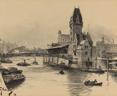 Zollkanal af Fritz Stoltenberg