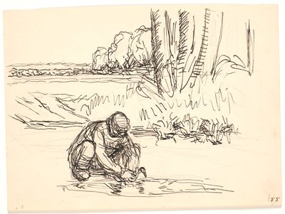 Bonden på isen af Fritz Syberg