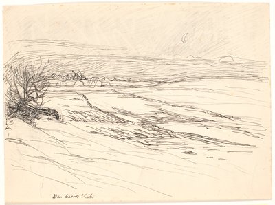Den haarde Vinter af Fritz Syberg