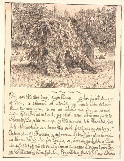 Der har Du dine Øjne, sagde Døden... af Fritz Syberg