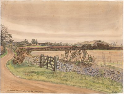 Efterårslandskab af Fritz Syberg