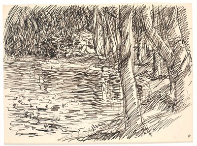 En skovsø af Fritz Syberg