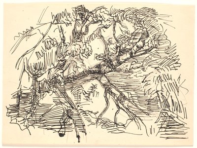 Grene over vand af Fritz Syberg