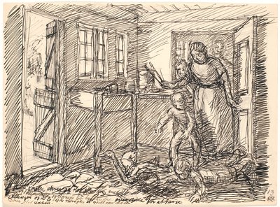 Konen skreg... af Fritz Syberg