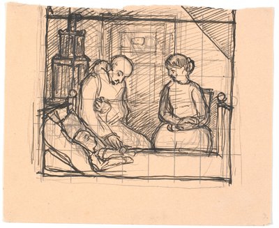 Og da den gamle Mand rystede af kulde... af Fritz Syberg