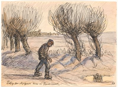 Tidlig om Morgenen kom en Bondemand af Fritz Syberg