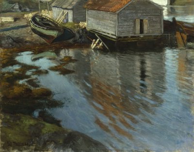 Ingen titel skrevet på dias af Fritz Thaulow