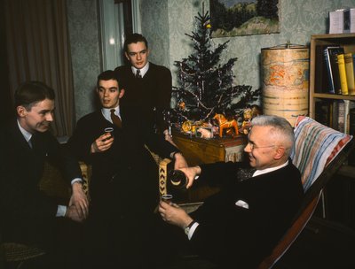 Familie og hjem i Dresden, Tyskland for Dr. Fritz Gustav Wentzel og hans kone Verna i... af Fritz Wentzel