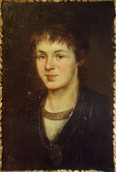 Portræt af Amalie Uhde af Fritz von Uhde
