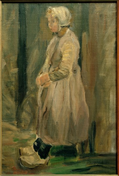 Hollandsk fiskerbarn (Zandvoort) af Fritz von Uhde