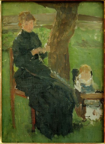 mor og barn af Fritz von Uhde