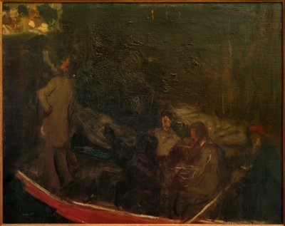 Nat sejltur af Fritz von Uhde