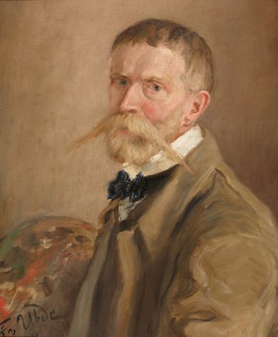 Selvportræt af Fritz von Uhde