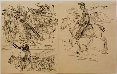 Studier om "Golgata" af Fritz von Uhde