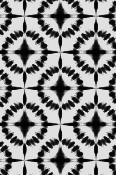 Abstrakt shibori-mønster af Fun Qui