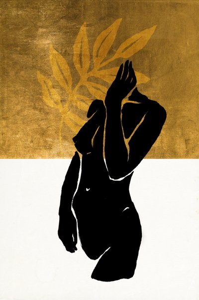 Golden Leaves Nude af Fun Qui