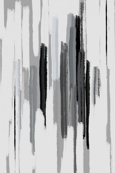 Moderne monokrome linjer af Fun Qui