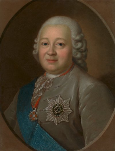 Portræt af generalgreve Nikita Ivanovich Panin 1718-1783, 1770