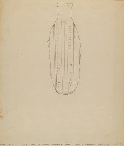 Gen. Washington Flask af G.A. Spangenberg