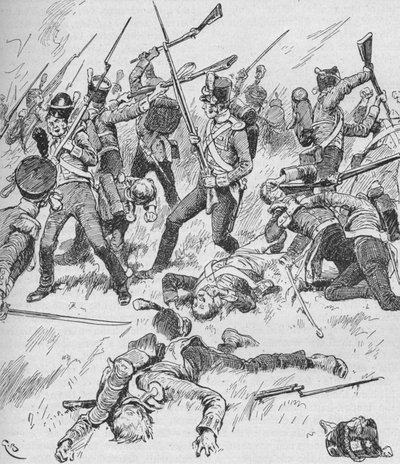 Al dannelse gik tabt, og hver mand kæmpede for sig selv, 1902 af GB