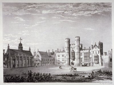 Lambeth Palace, London, c1830 af GF Bragg