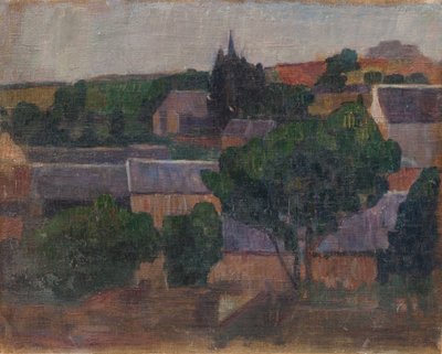 Landsby i Bretagne af G.F. Clement
