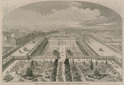 Haverne i Horticultural Society i Kensington Gore af G.F. Sargent