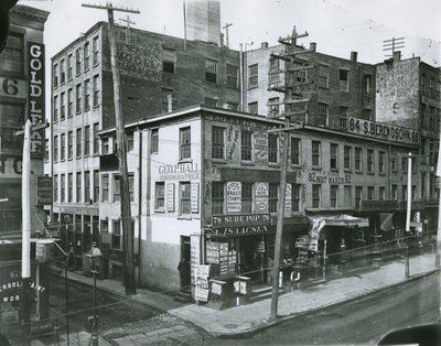 78 til 86 Fulton Street, New York City af G.P. Hall und Sohn