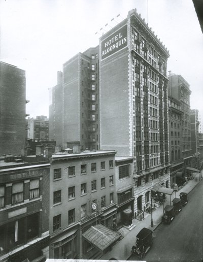 Hotel Algonquin, West 44th Street, New York City af G.P. Hall und Sohn