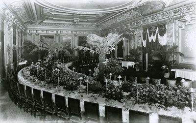 Metropolitan Club interiør af G.P. Hall und Sohn