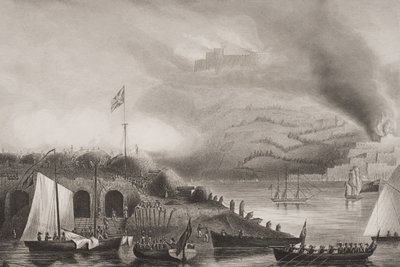 The Storming of San Sebastian, 31. august 1813, illustration fra 