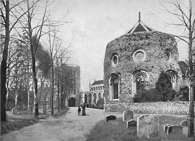 Bury St. Edmunds: Tower, Church and Abbey, c1896 af G. A. Nichols
