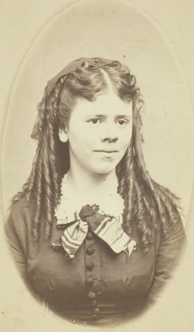 Uden titel Portræt af kvinde, 185099. af G. C. Gilchrest
