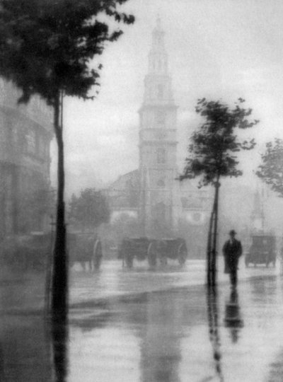 St Clement Danes Church, Strand, London, 1924-1926 af G. F. Prior