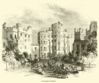 Lancaster Castle af G. F. Sargent