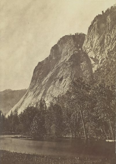 Glacier Rock fra neden, 186699. af G. Fagersteen