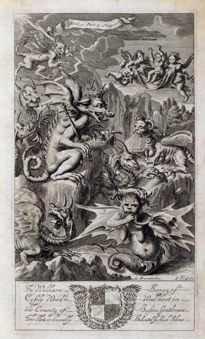 Scene of Hell, illustration fra bog 1, del 3, kapitel 10 af 