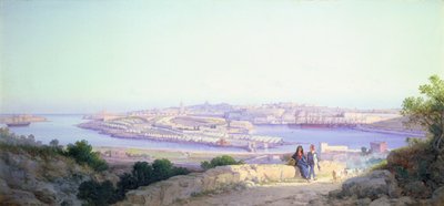 Infanterilejren ved Lazaretto, Malta af G. Gianni