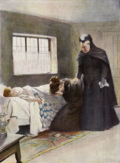 Dronning Victorias karakter: Sympathy (farve litho) af G. Grenville Manton