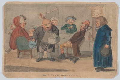 Den flyvende morgenmad, eller indholdet af en natvogn, 9. marts 1792. af G L S